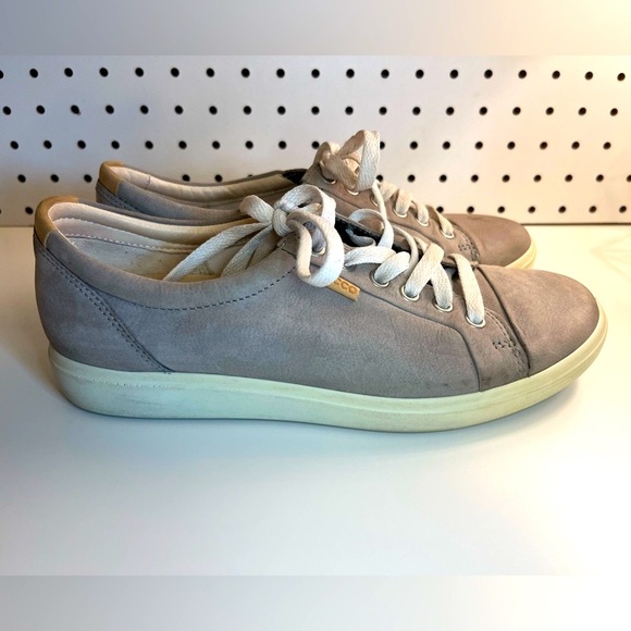 ECCO Soft 7 Women's Leather Casual Classic Solid Sneaker Size 8 - Picture 5 of 16
